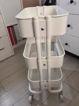 Carrito RÅSKOG Ikea Blanco