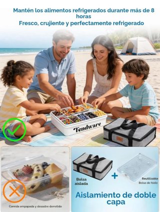 Caja de aperitivos refrigerada nueva