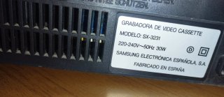 Reproductor VHS Samsung DSP