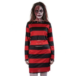 Disfraz Freddy Krueger Mujer Talla M - Vestido