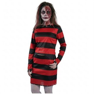 Disfraz Freddy Krueger Mujer Talla M - Vestido