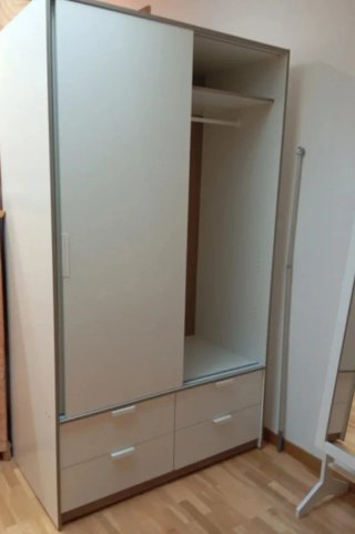 Armario Ikea puertas correderas y cajones