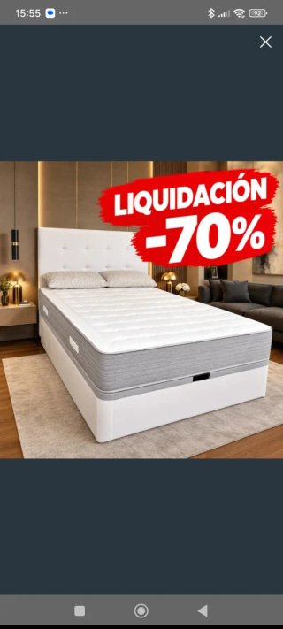 Colchón y canapé