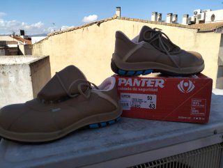 Zapatos de seguridad Panter Silverstone T43