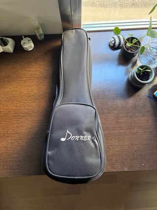 Ukelele con todos los accesorios