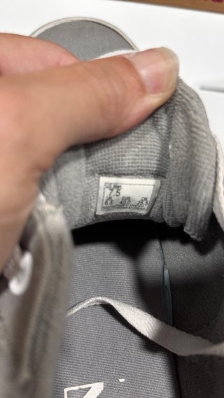 Zapatillas Vans niño gris talla 40
