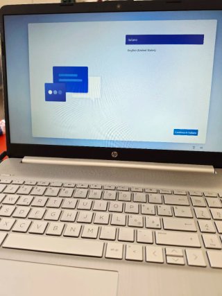Laptop HP Argento con Custodia