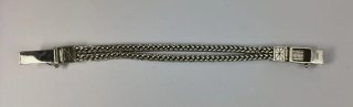 Pulsera Plata estilo Vintage  Hombre