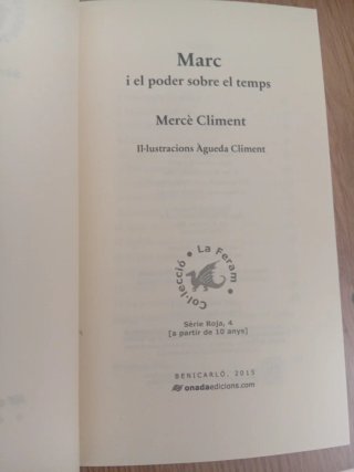 Marc i el poder sobre el temps