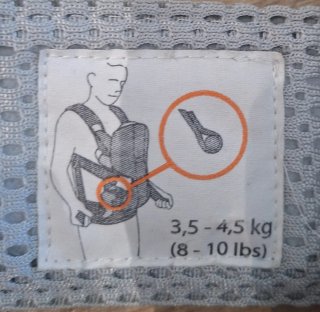 Mochila Portabebés BabyBjörn ONE Gris