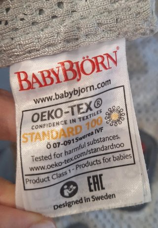 Mochila Portabebés BabyBjörn ONE Gris