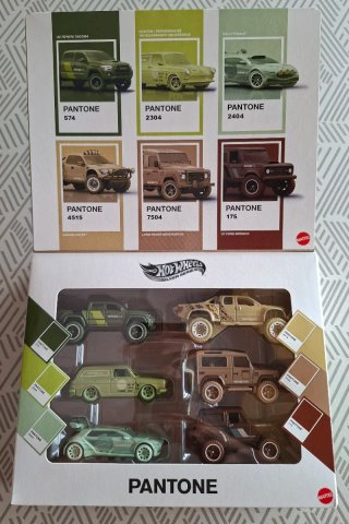 Hot Wheels Pantone Mix 2