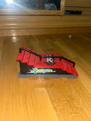 Escaleras Finger Skate Rojas