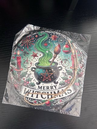 Decoración impresa Merry Witchmas