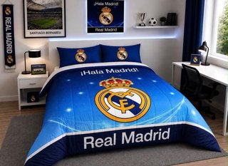 Edredón Nórdico Real Madrid Azul