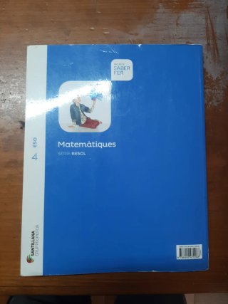 Matemàtiques, 4 ESO sèrie Resol : projecte Sabe...