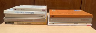 Lote 10 libros sobre Esparta y Grecia clásica