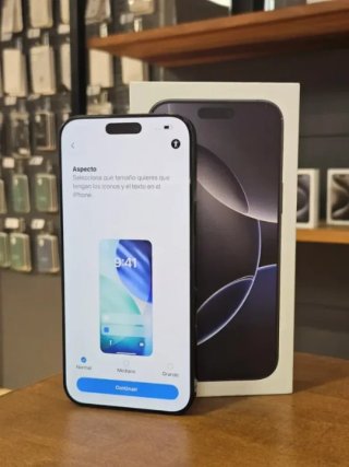 IPHONE 16 PRO MAX 256GB NEGRO BATERIA 92%