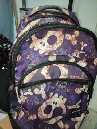 Mochila escolar con carro