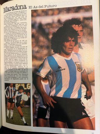 Libro “Copa del Mundo de Fútbol España 1982”, de J