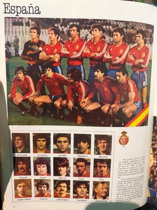 Libro “Copa del Mundo de Fútbol España 1982”, de J