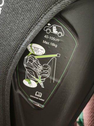 Silla coche Giordani 40-105cm