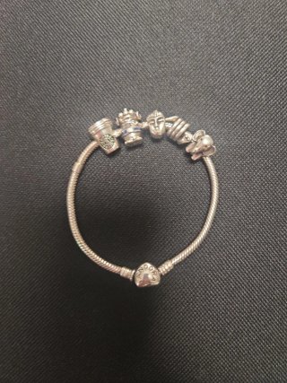 Pulsera Pandora Plata con Charms