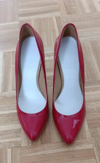 Zapatos Maison Margiela Rojos Talla 38