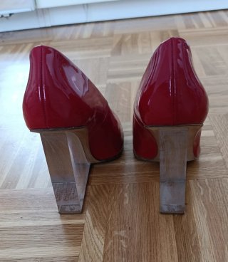 Zapatos Maison Margiela Rojos Talla 38