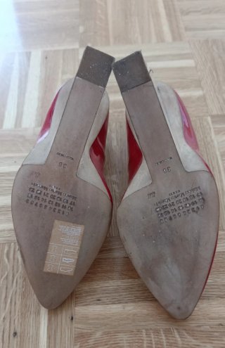 Zapatos Maison Margiela Rojos Talla 38