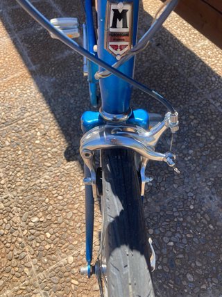Bicicleta retro plegable marca Motobecane.