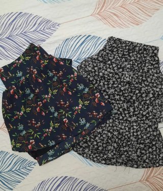 Faldas cortas estampadas