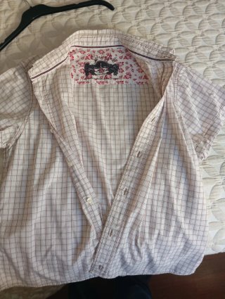 Camisa Springfield Manga Corta Talla L
