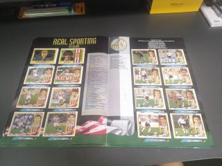 Álbum Liga 95-96 FC Barcelona Oficial completo