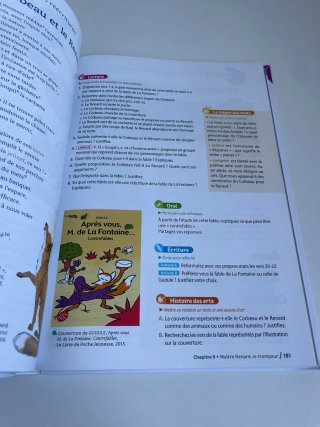 Français 6e Cycle 3 Fleurs d'encre