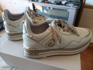 Liu Jo Sneakers Bianche e Oro