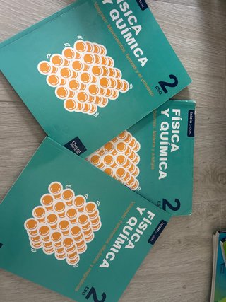 libros, física y química, Oxford segundo de la eso