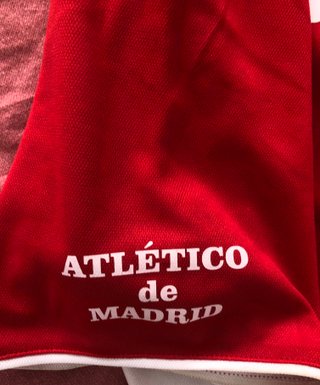 Camiseta Atlético de Madrid Retro Talla L