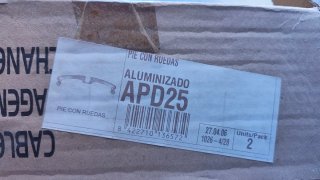 Actiu Repuesto Pie con Ruedas