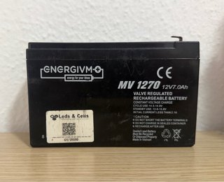 Batería Energivm 12V 7Ah MV 1270