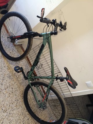 Bicicleta Montaña Verde Poco Uso/NO SE HACE ENVIO