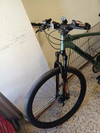 Bicicleta Montaña Verde Poco Uso/NO SE HACE ENVIO