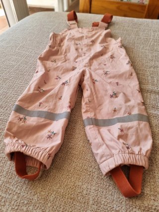 Peto lluvia niña 86cm floral