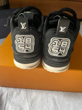 Louis Vuitton Scarpe da Ginnastica Nere e Bianche