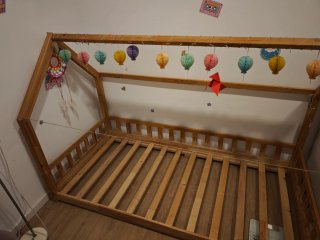 Cama Montessori Casita Nido Madera