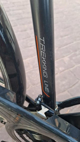 Bicicleta Romet Trekking Paseo Negra