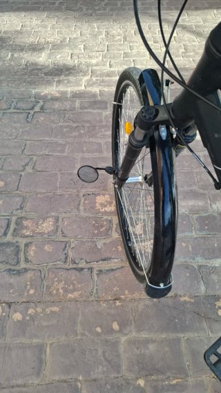 Bicicleta Romet Trekking Paseo Negra