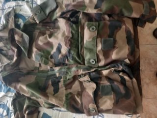 Chaqueta militar francesa camuflaje