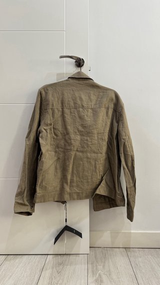 Chaqueta Massimo Dutti Lino Beige