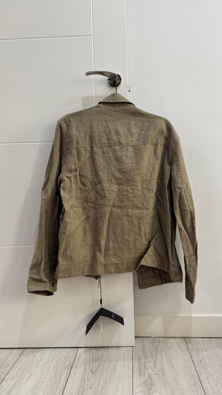 Chaqueta Massimo Dutti Lino Beige